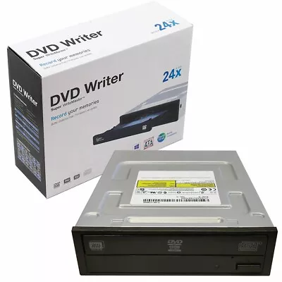Internal DVD RW Drive 24X Optical Disc Writer Rewriter Burner DVD±R CD-R UK • £24.85