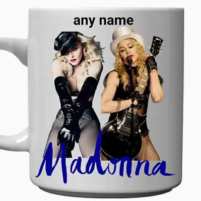 BRAND NEW 2024-MADONNA - Personalised Gift Mug BYMUGS4EVERYONE • £8.30