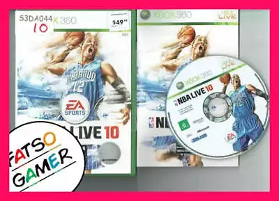 NBA LIVE 10 Xbox 360 • $6.99