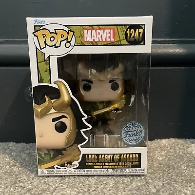 Exclusive Funko Pop! Marvel - Loki : Agent Of Asgard #1247-FREE FAST DELIVERY🚚 • £14.99