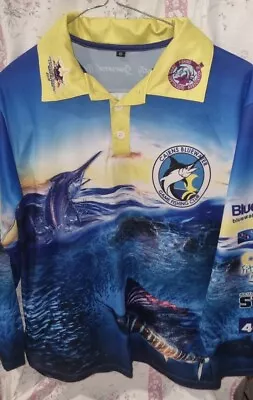 Cairns Blue Water Game Fishing Club Shirt XS • $10