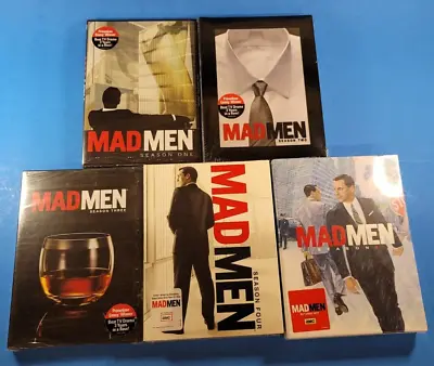 Mad Men Series Seasons 1-4 & 6 Set DVD Lot Wide Screen • $34.95