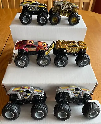 Hot Wheels Monster Jam MAX-D MAXIMUM DESTRUCTION - Lot Of 6 Models - 1:64 Trucks • $31.49