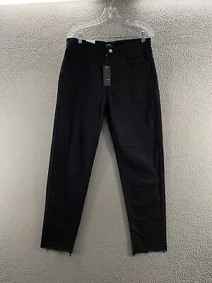 Zanerobe Pants Mens 32 Black Sublow Chino Relaxed Slight Taper 5 Pocket 32x29 • $38.89