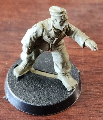$31 • Buy Rare Partially Painted Metal Basilisk Crew Astra Militarum Imperial Guard Oop