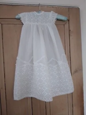 £7 • Buy Vintage Christening Gown By Sarah Louise