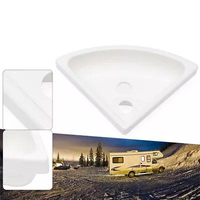 Motorhome Corner Sink Triangular Marine Boat Water Basin Corner Sink Wall Mount • $52.25