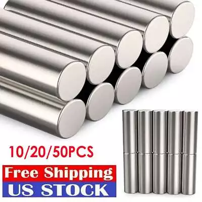 10/20/50pcs N45 Strong Round Disc Cylinder Magnets 6 X 20mm Rare Earth Neodymium • $8.36