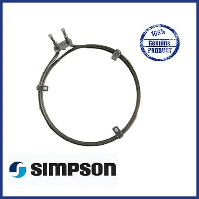 Genuine  Westinghouse Simpson Fan Forced Oven Element Brand New P/n 0609100379 • $49.95