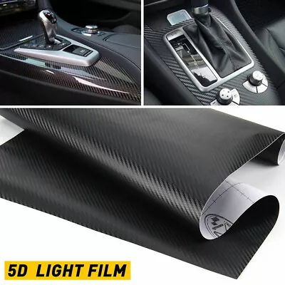 Carbon Fiber Sill Scuff Car Auto Door Plate Anti-Sticker Scratch Bumper Strip US • $10.99