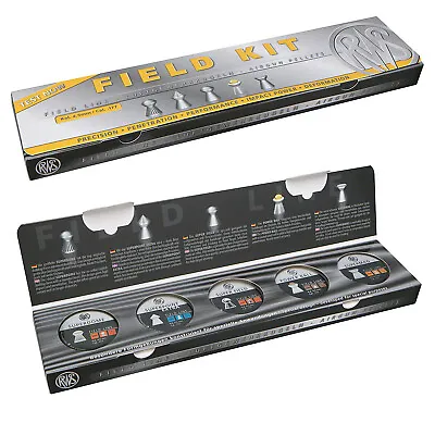 RWS Field Tester Kit .177 .22 Sample Pellets Hunting Target Air Rifle Pistol   • £19.99