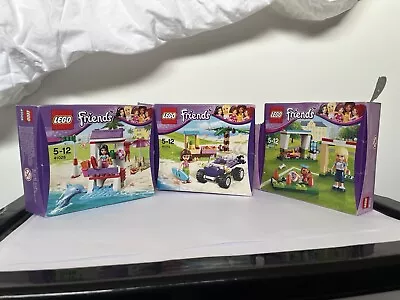 Lego Friends Beach And Sports Bundle Retired Sets 41010 41011 And 41028 • $18