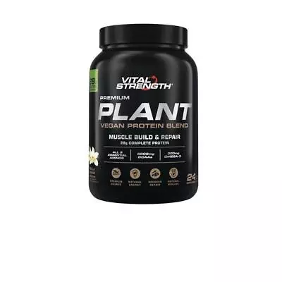 Vital Strength Plant Vegan Protein 1kg Vanilla • $54.99
