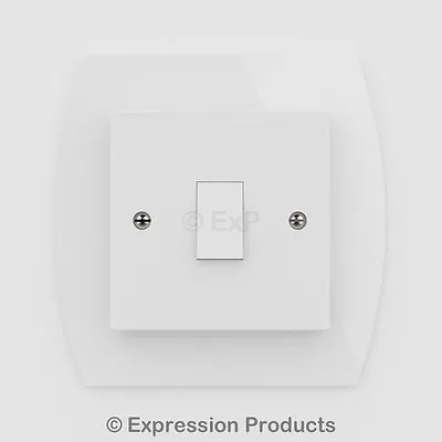 Single / Double Light Switch / Plug Socket Back Plate Finger Surround Panel 004 • £3.79