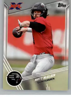 2020 Topps XFL Football Base Singles (Pick Your Cards) • $1.95