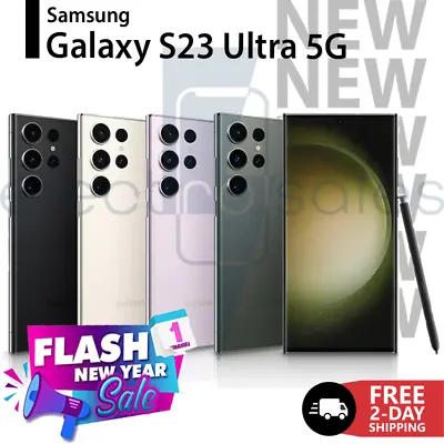 New Samsung Galaxy S23 Ultra Unlocked🔓 5g  Sm-s918u1  All Colors & Memory • $879.99