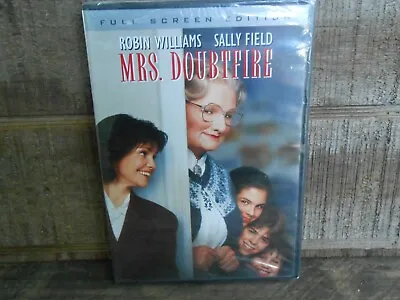 Mrs. Doubtfire (DVD 1993) Robin Williams Full Screen - NEW! Sealed • $3.95