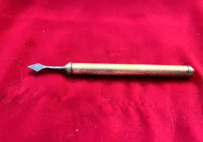 Rare Civil War Medical Surgical 5  Scalpel - Brass  Handle - Exc Cond • $5.50