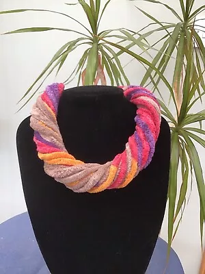 New Magnetic Twister Scarf Necklace Handmade In Scotland By Twisted Thistles • £14.95