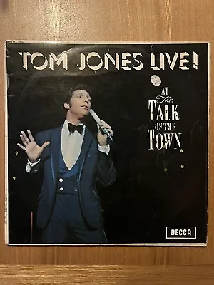 Tom Jones - Live At The Talk Of The Town 12  Vinyl LP Album Record Decca SKL4874 • £3.99