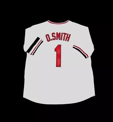 Ozzie Smith St Louis Cardinals Jersey Pullover Mens 1992 NEW Throwback SALE!🎁 • $82.89