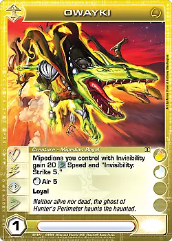 Chaotic Owayki 52/222 BTD 1st Edition Foil Rare Min Energy • $3.99