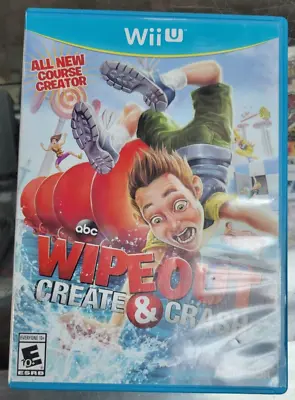 Wipeout: Create & Crash (Nintendo Wii U 2013) • $16