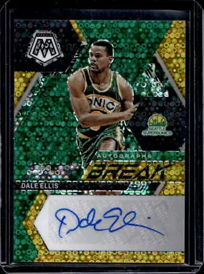 2022-23 Mosaic Dale Ellis Fast Break Gold Prizm Auto Autograph #4/10 Celtics • $0.99