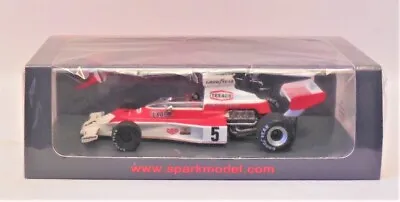 1/43 Spark S4359 McLaren M23 # 5 Emerson Fittipaldi Winner Brazil GP 1974 • $109.95