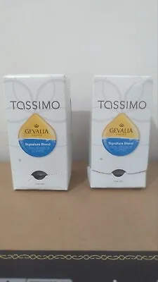 3M7 TASSIMO GEVALIA Signature BLEND Coffee - 48 DISK (6x8) Capsules Kcup  PODS • $37