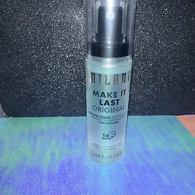 Milani Make It Last Setting Spray Original Natural Finish 2.3oz/60ml NEW SEALED • $10.90