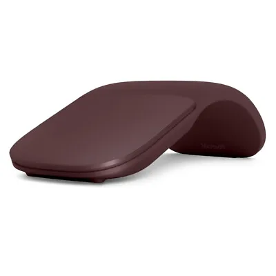Microsoft Surface Arc BlueTrack Touch Scrolling Mouse Bluetooth 4.0 - Burgundy • £79.99