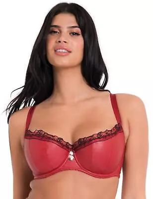 Scantilly By Curvy Kate Key To My Heart Bra Half Cup Padded Underwired Lingerie • £30.80