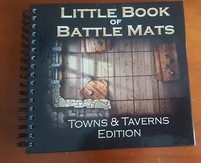 Little Book Of Battle Mats - Towns & Taverns Edition • $35.32