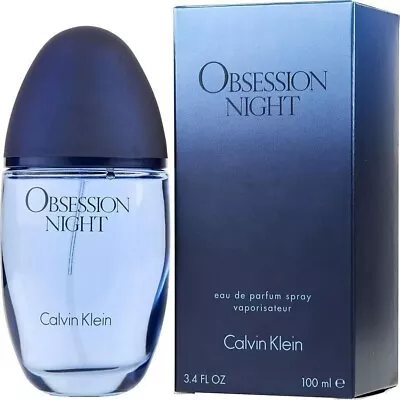 CK Calvin Klein Obsession Night  Eau De Parfum 100ml Spray Women EDP  Her • £22.79