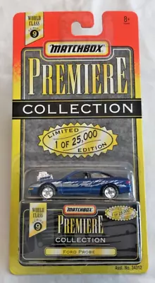 Matchbox Premiere Collection /Ford Probe Blue Metal Flake With Accents/ Vintage • $4.99
