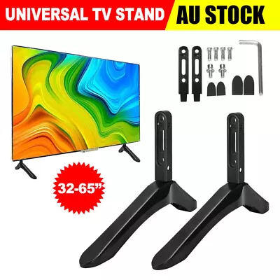 $20.95 • Buy 2PCS TV Stand Base Mount For 32-65In Sony LCD Television Pedestal Bracket Rack