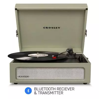 Crosley Voyager Bluetooth Portable Turntable (Sage) • $199.39