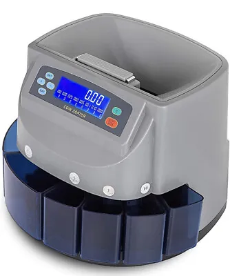 Electronic USD Coin Sorter And Counter With LCD Display Sorts 270 Cpm • $105