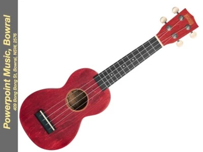 $39.95 • Buy Mahalo Island Series Soprano Ukulele ML1CR- Cherry Red + Gig Bag