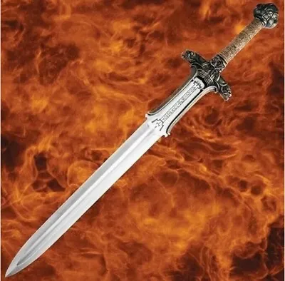 New Marto Conan Atlantean Silver Sword - Official Conan Barbarian Movie Replica • $157.95