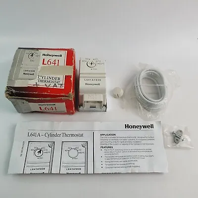 Honeywell Hot Water Cylinder Tank Stat L641A Central Heating L641A109 378 399 • £19.99