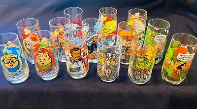 1970-80's Glassware- Peanuts/looney Tunes/alvin Chipmunks/holly Hobby/muppets! • $9.99