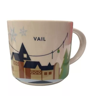 STARBUCKS 2013 Vail  Colorado “You Are Here Collection “ Coffee Mug Cup 14oz • $10.31