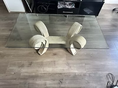 Glass Coffee Table • $100