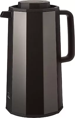 Zojirushi Glass Vacuum Carafe 1.0 Liter Black Thermos Insulated Durable • $182.68