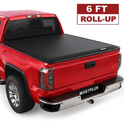 6FT Roll Up Truck Bed Tonneau Cover For 1982-93 Chevy S10 GMC S15 1991-93 Sonoma • $134.98