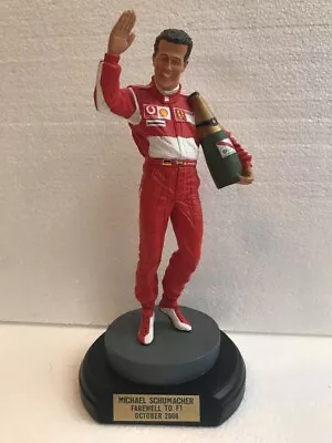 Enduring Images 1:19 Michael Schumacher Figurine 'Farewell To Ferrari' • $160.25