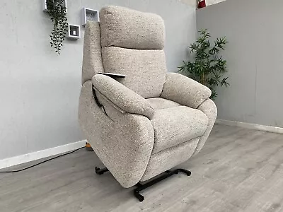 Furniture Village G Plan KINGSBURY Fabric Lift + Rise Recliner Chair - RRP £3014 • £1095