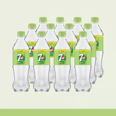7UP Free - Lemon & Lime Flavoured Fizzy Drink - Sugar-Free - 12 X 500 Ml • £17.49